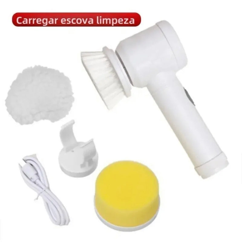 Master Escova de Limpeza Elétrica 3x1